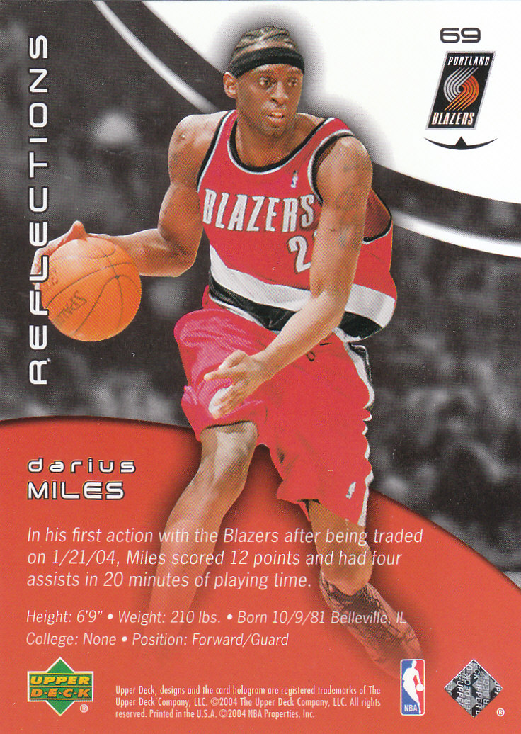 2003/2004 Triple Dimensions Reflections (Upper Deck) Basketball - Picture 133 of 207