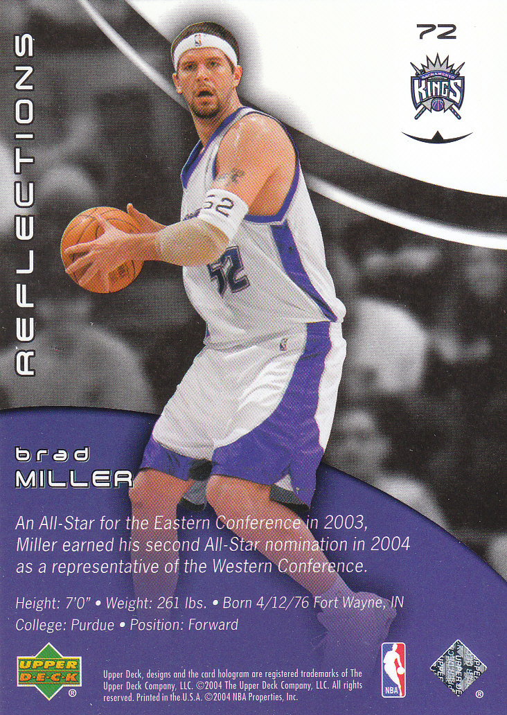2003/2004 Triple Dimensions Reflections (Upper Deck) Basketball - Picture 137 of 207