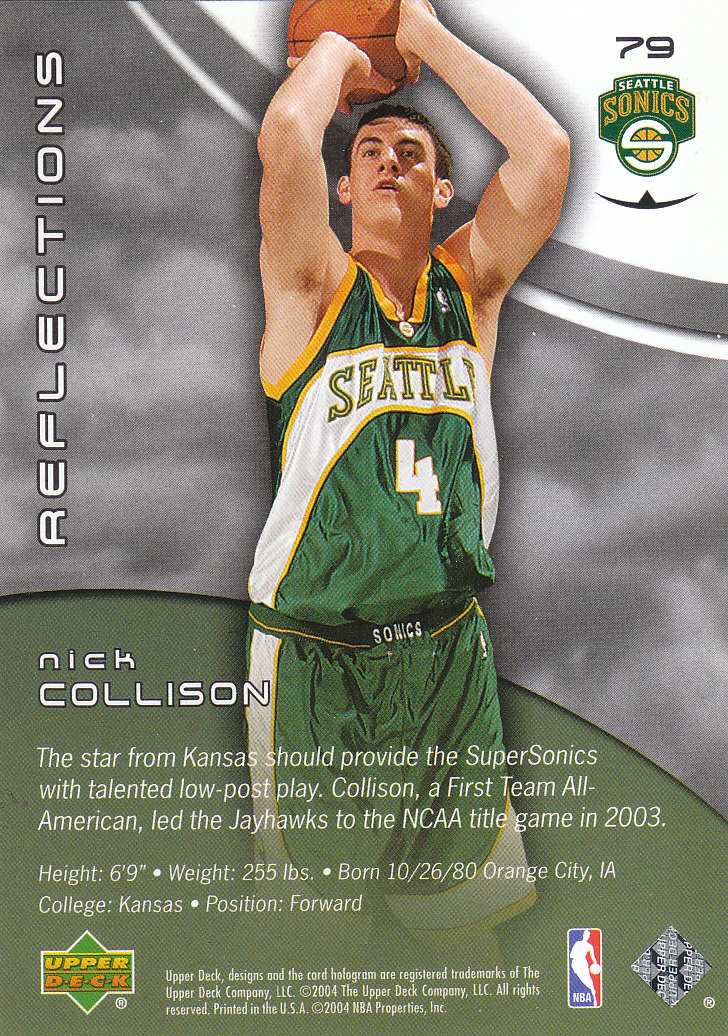 2003/2004 Triple Dimensions Reflections (Upper Deck) Basketball - Picture 149 of 207