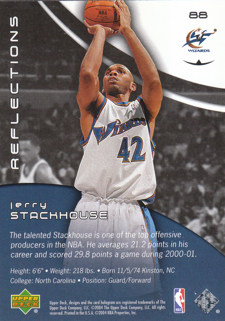 2003/2004 Triple Dimensions Reflections (Upper Deck) Basketball - Picture 165 of 207