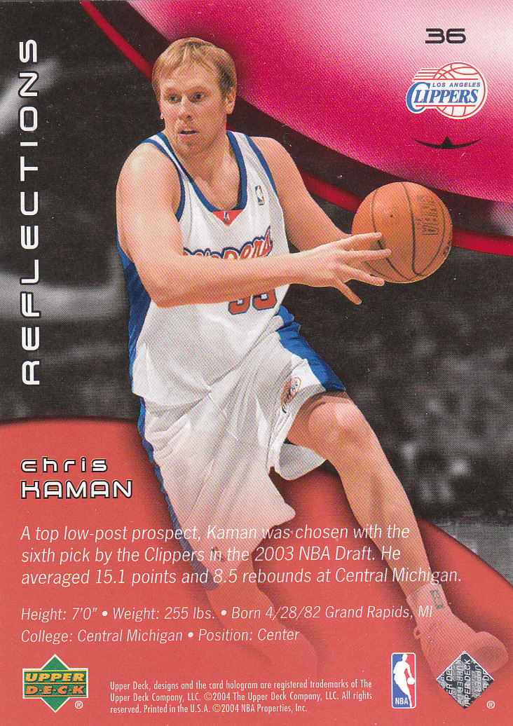 2003/2004 Triple Dimensions Reflections (Upper Deck) Basketball - Picture 185 of 207