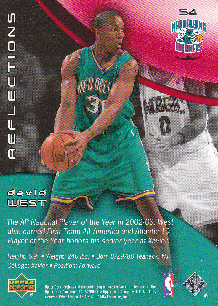 2003/2004 Triple Dimensions Reflections (Upper Deck) Basketball - Picture 195 of 207