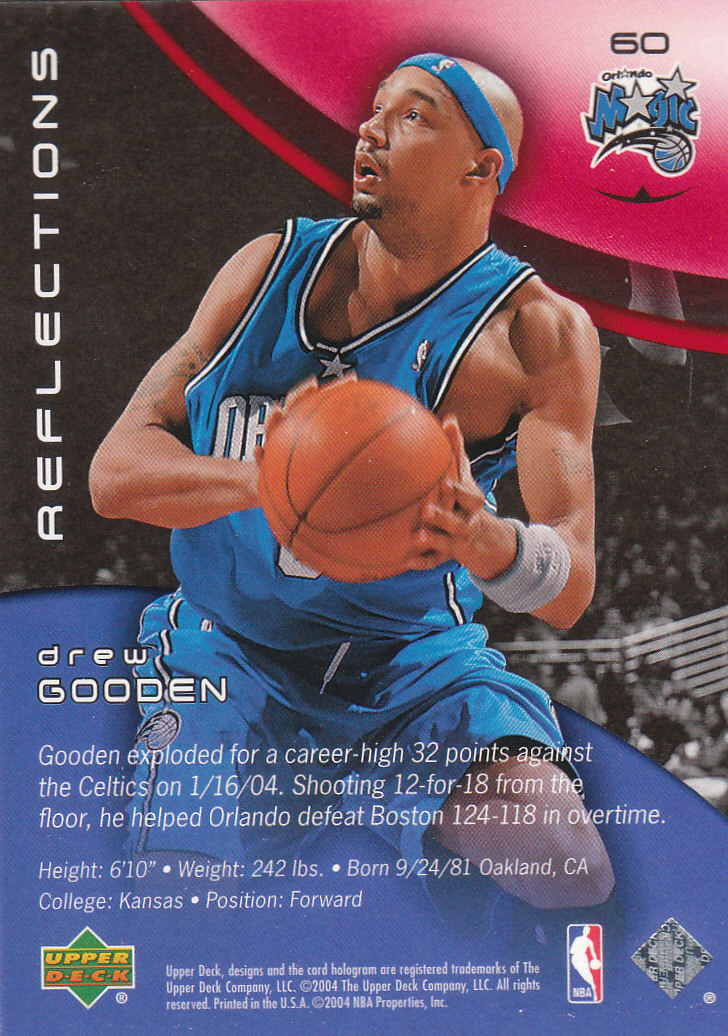 2003/2004 Triple Dimensions Reflections (Upper Deck) Basketball - Picture 199 of 207