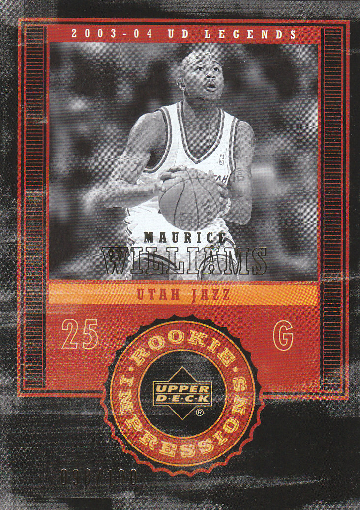 2003/2004 Legends Throwback (Upper Deck) Basketball - Picture 176 of 189