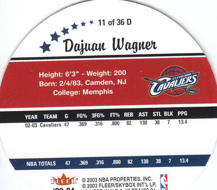 2003/2004 Ultra (Fleer) Baloncesto Parte 3 Juego Usado e Insertar Tarjetas - Imagen 16 de 38