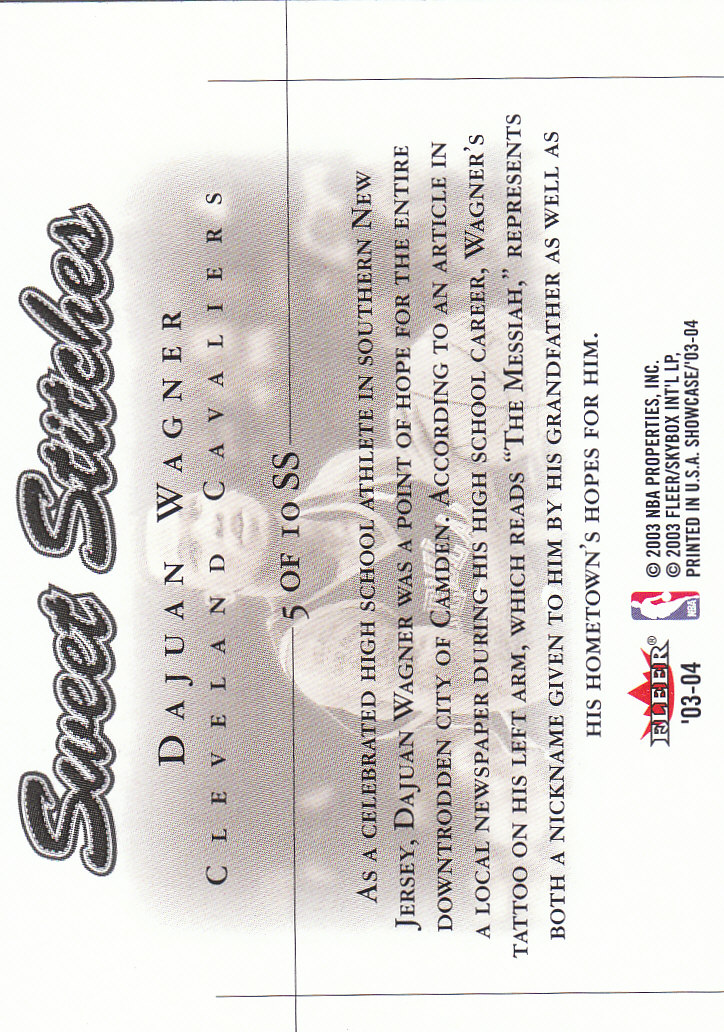 2003/2004 Showcase (Fleer) Basketball Part 2 Insert and Parallel Cards - Picture 37 of 44