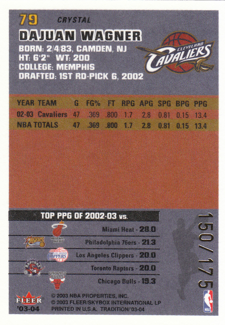 2003/2004 Fleer Tradition Basketball Part 3 Parallel and Insert Cards - Picture 41 of 220