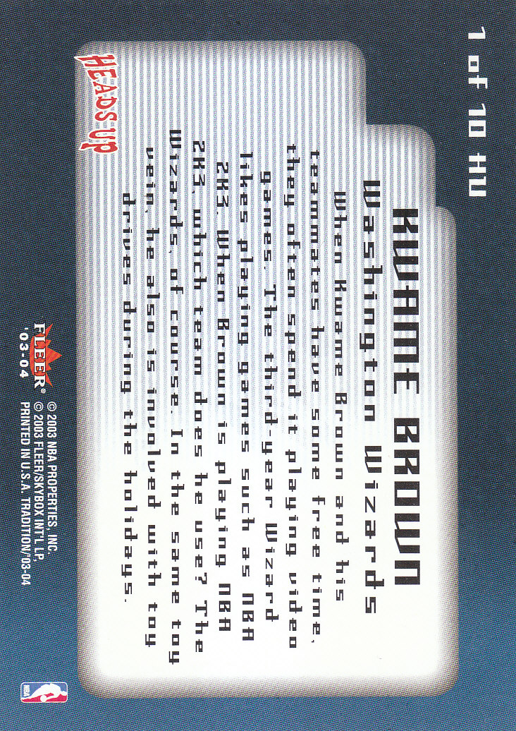 2003/2004 Fleer Tradition Basketball Part 3 Parallel and Insert Cards - Picture 143 of 220