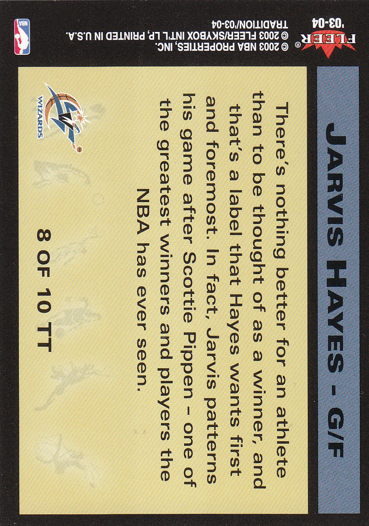 2003/2004 Fleer Tradition Basketball Part 3 Parallel and Insert Cards - Picture 214 of 220