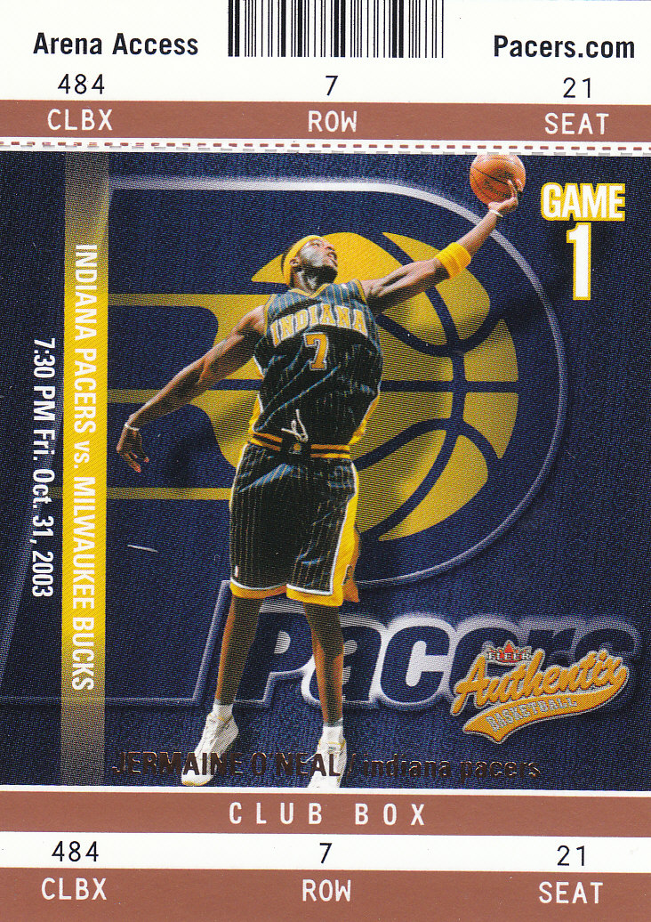 2003/2004 Authentix (Fleer) Basketball - Picture 272 of 319
