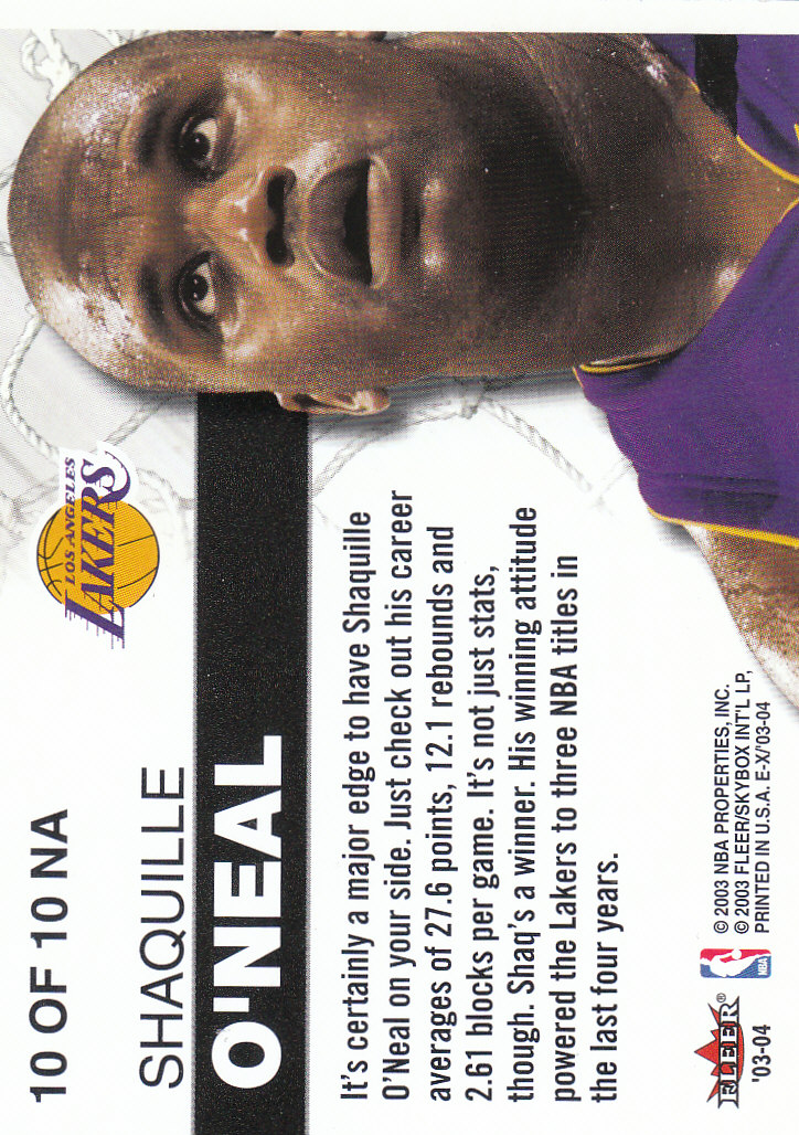 2003/2004 E-X (Fleer) Basketball - Picture 161 of 161