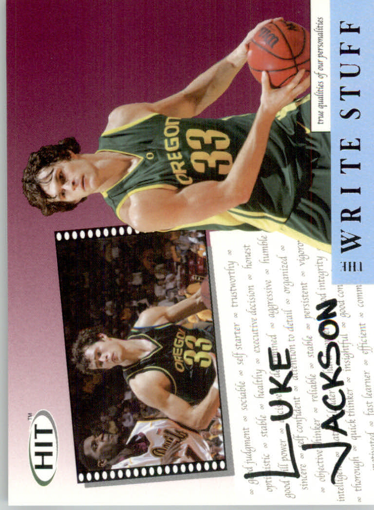 2004 Sage HIT Basketball "The Write Stuff" Insert Cards - Bild 20 von 27