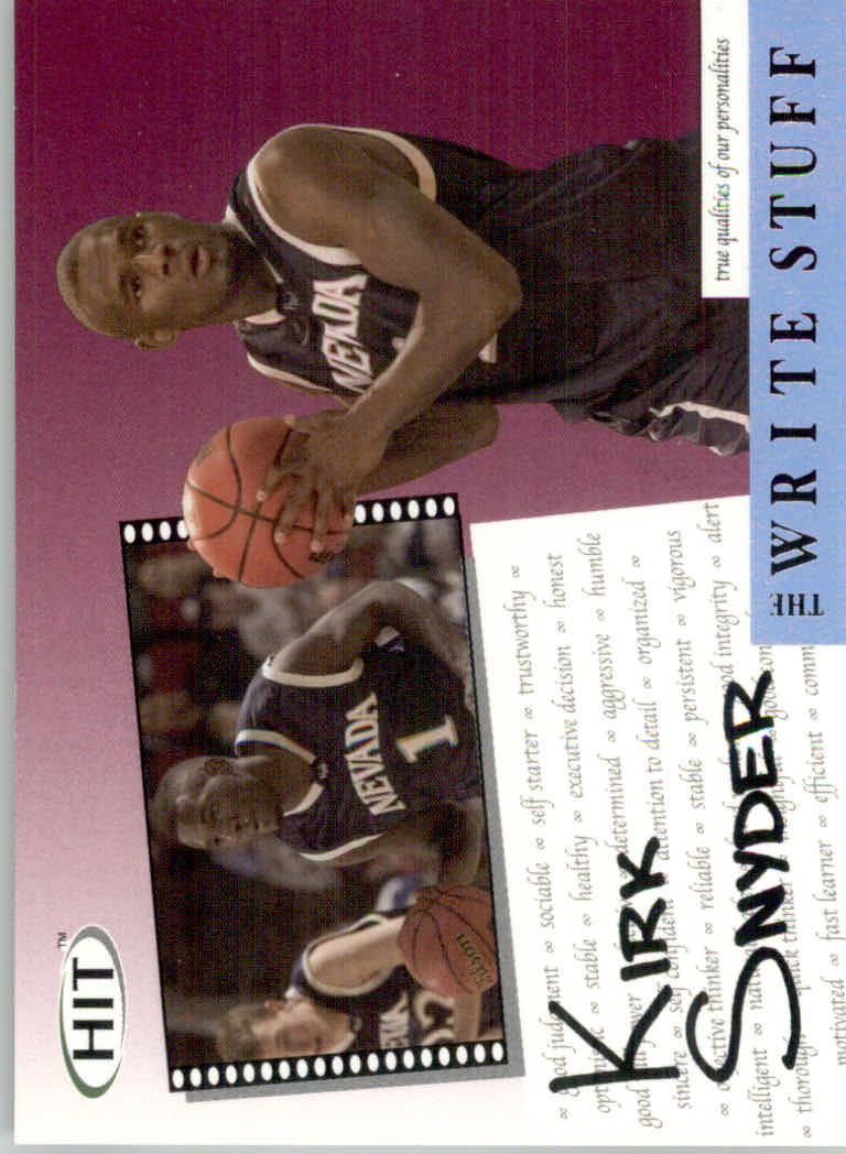 2004 Sage HIT Basketball "The Write Stuff" Insert Cards - Bild 26 von 27