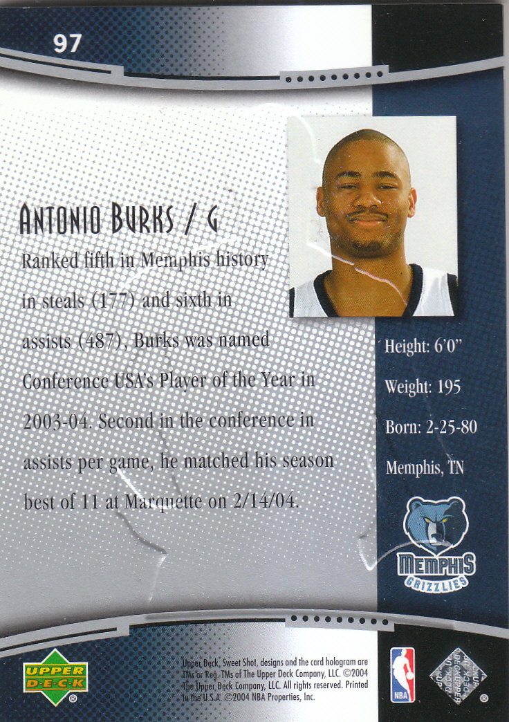 2004/2005 Sweet Shot (Upper Deck) Basketball - Picture 51 of 239
