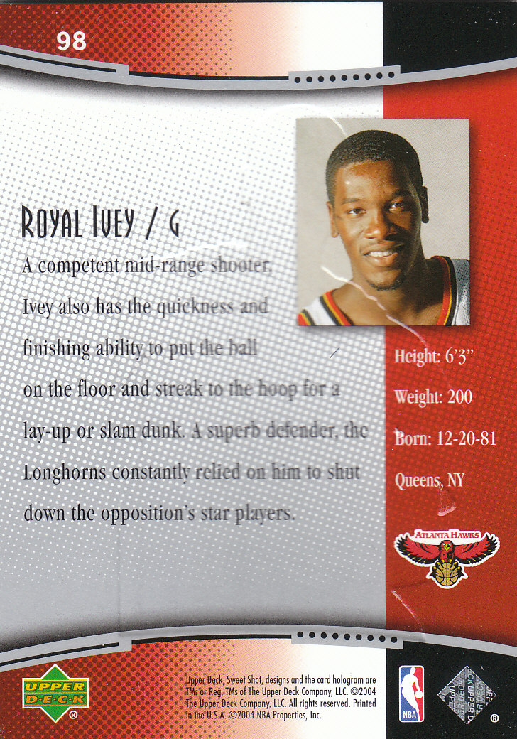 2004/2005 Sweet Shot (Upper Deck) Basketball - Picture 49 of 239
