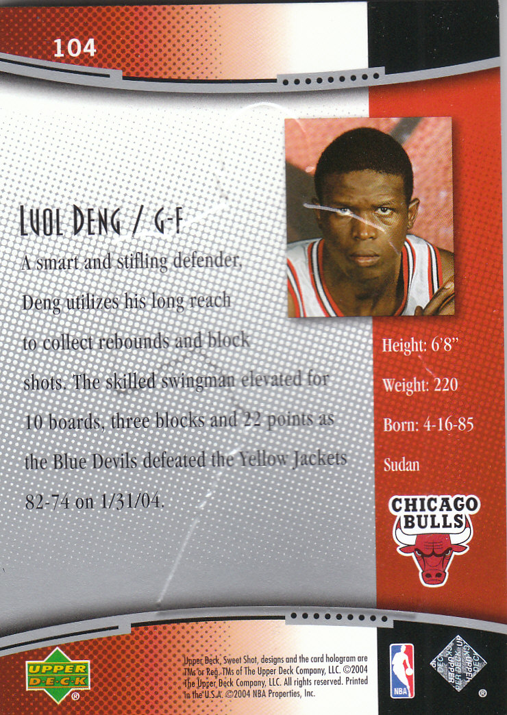 2004/2005 Sweet Shot (Upper Deck) Basketball - Picture 41 of 239