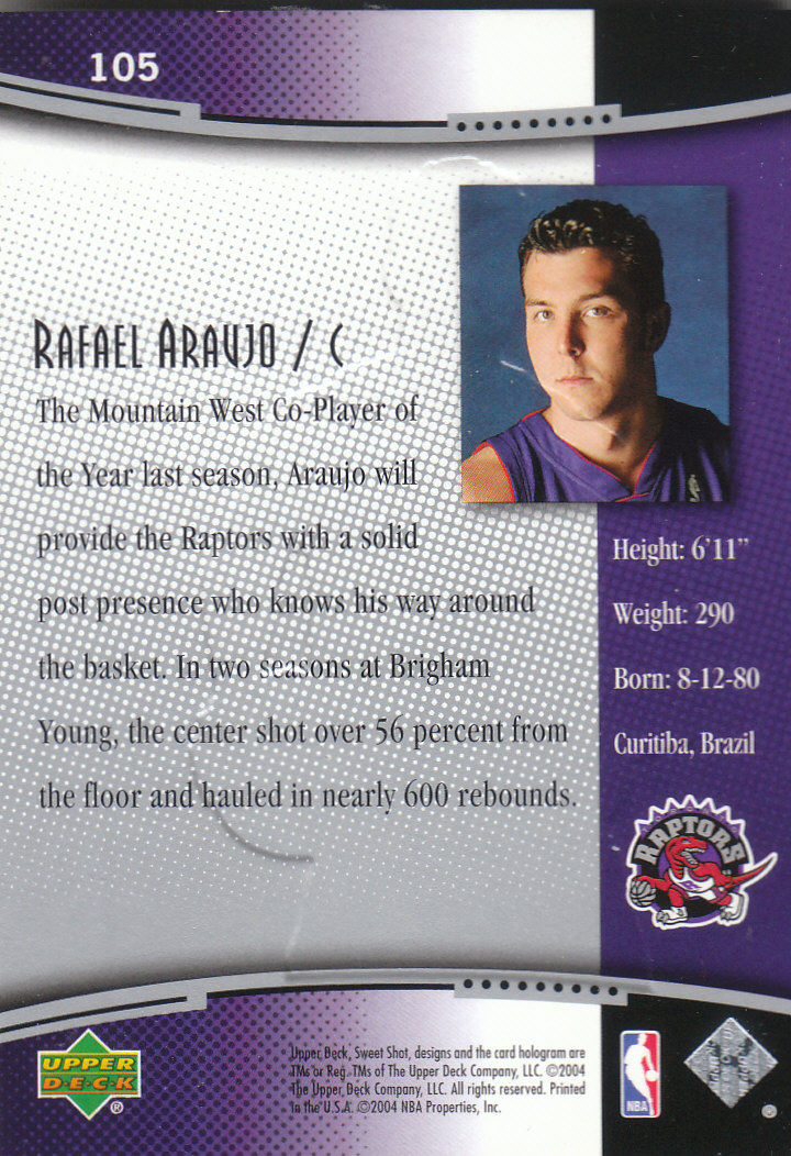 2004/2005 Sweet Shot (Upper Deck) Basketball - Picture 39 of 239