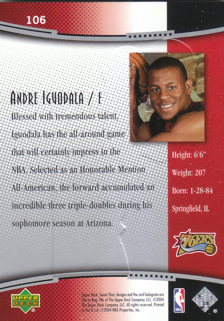 2004/2005 Sweet Shot (Upper Deck) Basketball - Picture 37 of 239