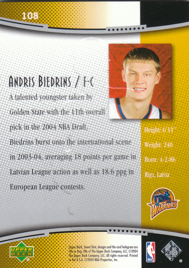 2004/2005 Sweet Shot (Upper Deck) Basketball - Picture 35 of 239
