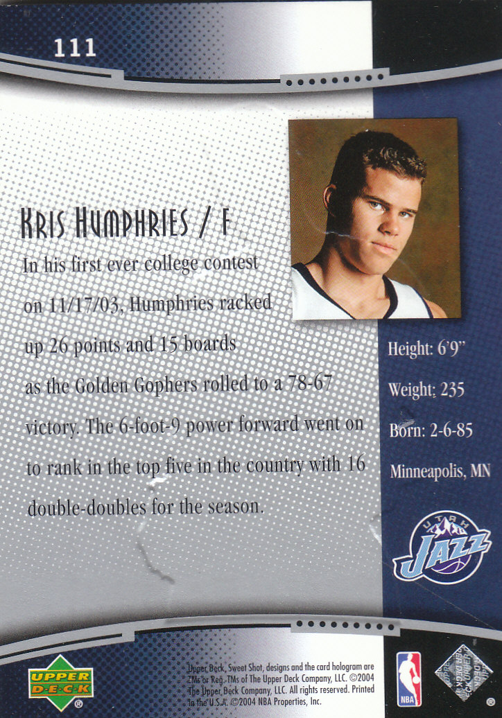 2004/2005 Sweet Shot (Upper Deck) Basketball - Picture 31 of 239