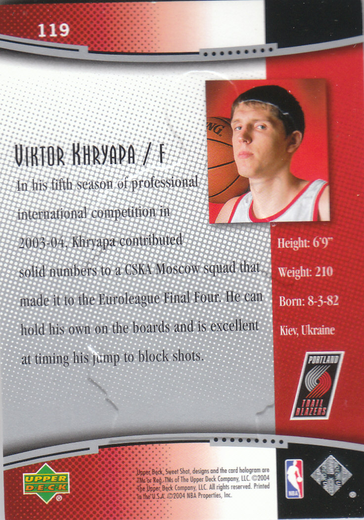 2004/2005 Sweet Shot (Upper Deck) Basketball - Picture 15 of 239