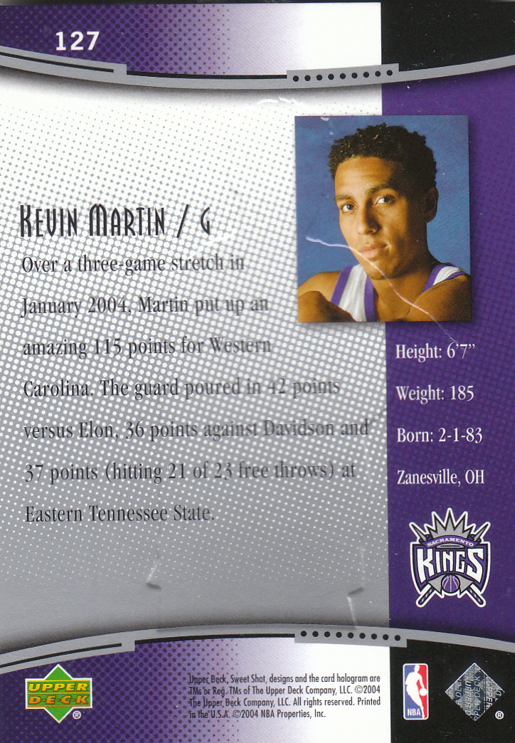 2004/2005 Sweet Shot (Upper Deck) Basketball - Picture 9 of 239