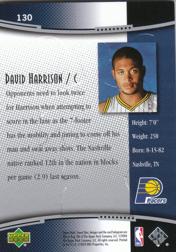 2004/2005 Sweet Shot (Upper Deck) Basketball - Picture 5 of 239