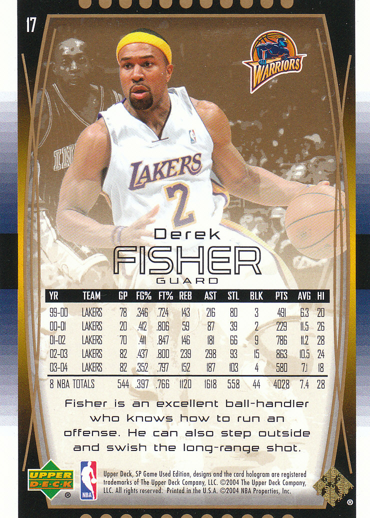 2004/2005 SP Game Used (Upper Deck) Basketball - Picture 270 of 290