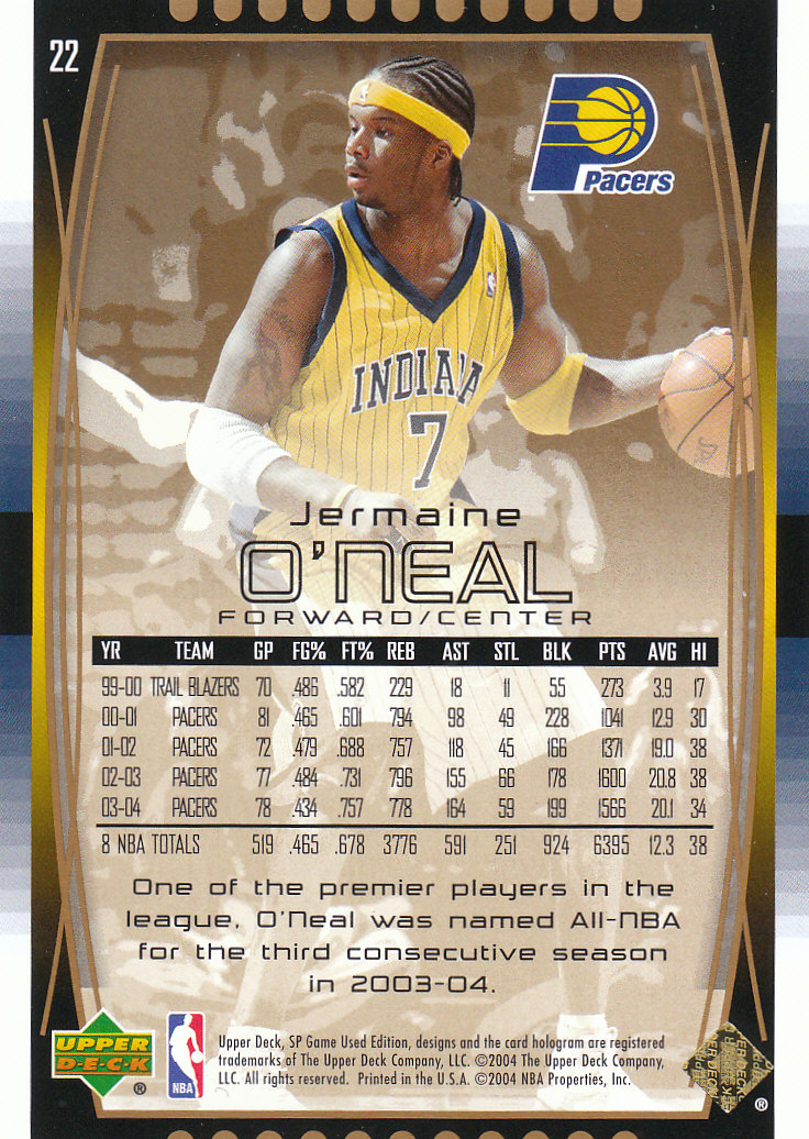 2004/2005 SP Game Used (Upper Deck) Basketball - Picture 272 of 290