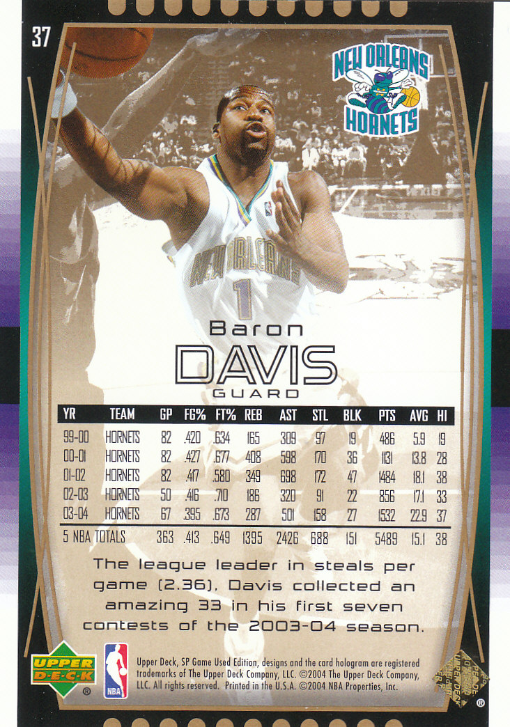 2004/2005 SP Game Used (Upper Deck) Basketball - Picture 276 of 290