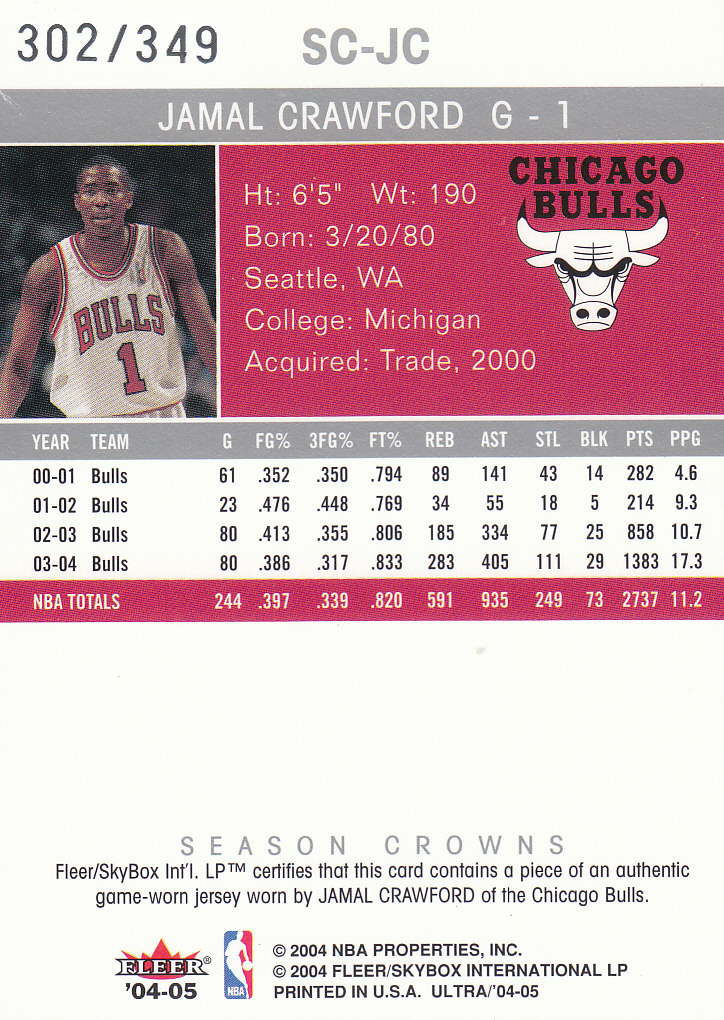 2004/2005 Ultra (Fleer) Basketball Part 3 Insert and Game Used Cards - Picture 41 of 41