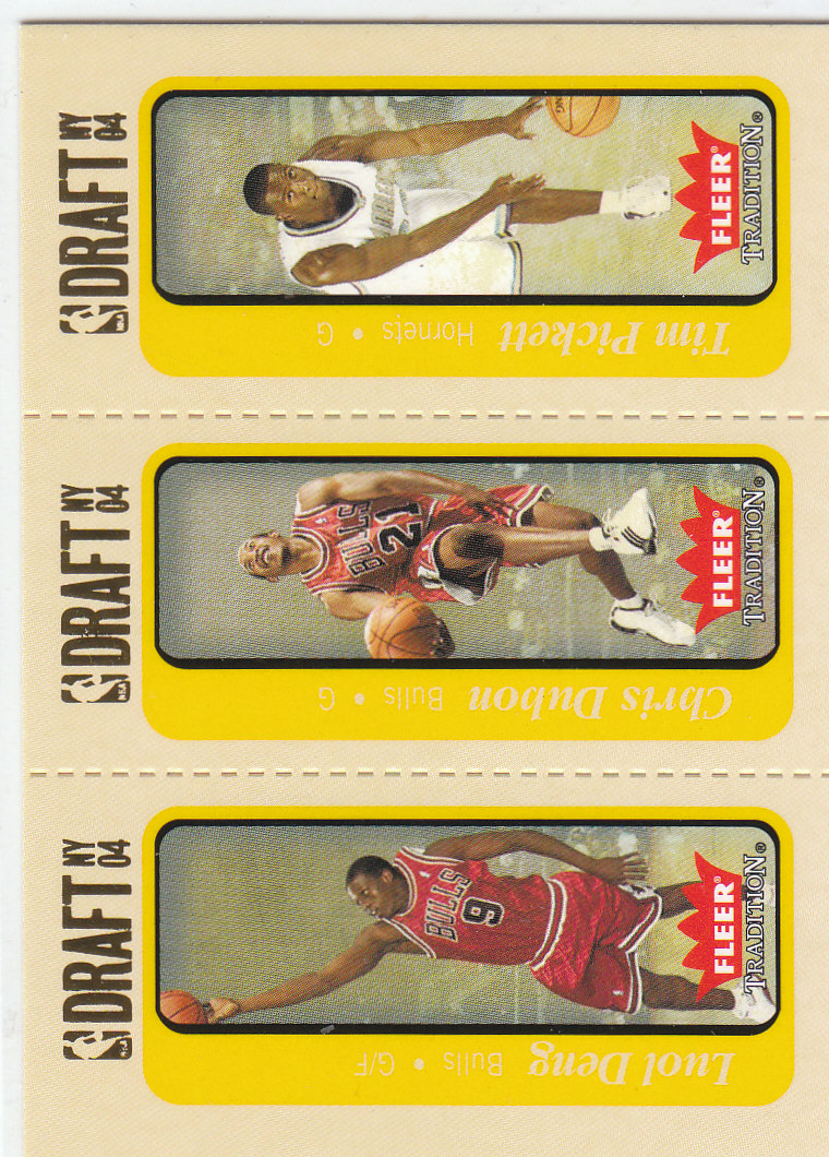 2004/2005 Tradition (Fleer) Basketball Part 4 Crystal and Draft Day Rookies - Picture 28 of 35