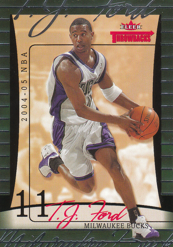 2004/2005 Throwbacks (Fleer) Basketball Part 2 Parallel and Insert Cards - Picture 6 of 25