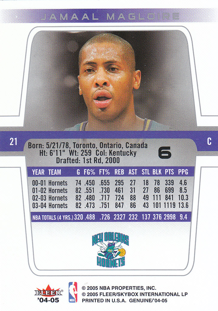 2004/2005 Genuine (Fleer) Basketball Part 1 Main Set Cards #1 to #125 - Picture 10 of 186