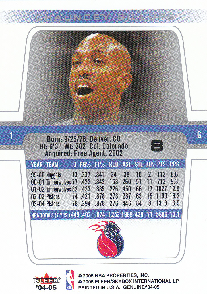 2004/2005 Genuine (Fleer) Basketball Part 1 Main Set Cards #1 to #125 - Picture 13 of 186