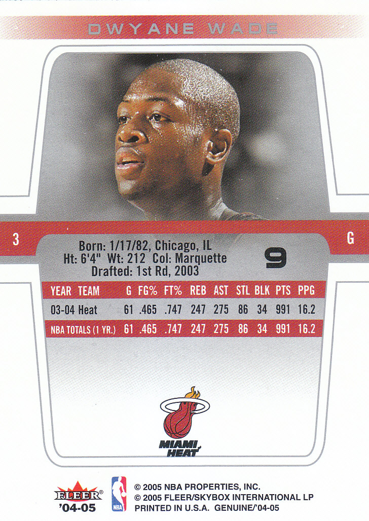 2004/2005 Genuine (Fleer) Basketball Part 1 Main Set Cards #1 to #125 - Picture 15 of 186