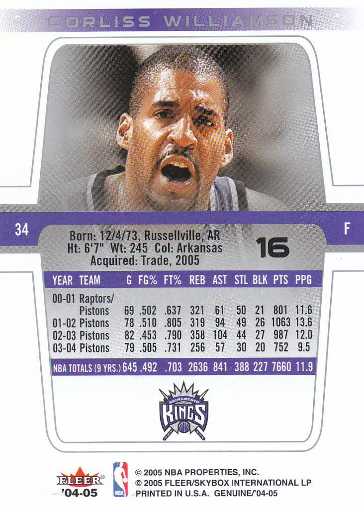 2004/2005 Genuine (Fleer) Basketball Part 1 Main Set Cards #1 to #125 - Picture 27 of 186