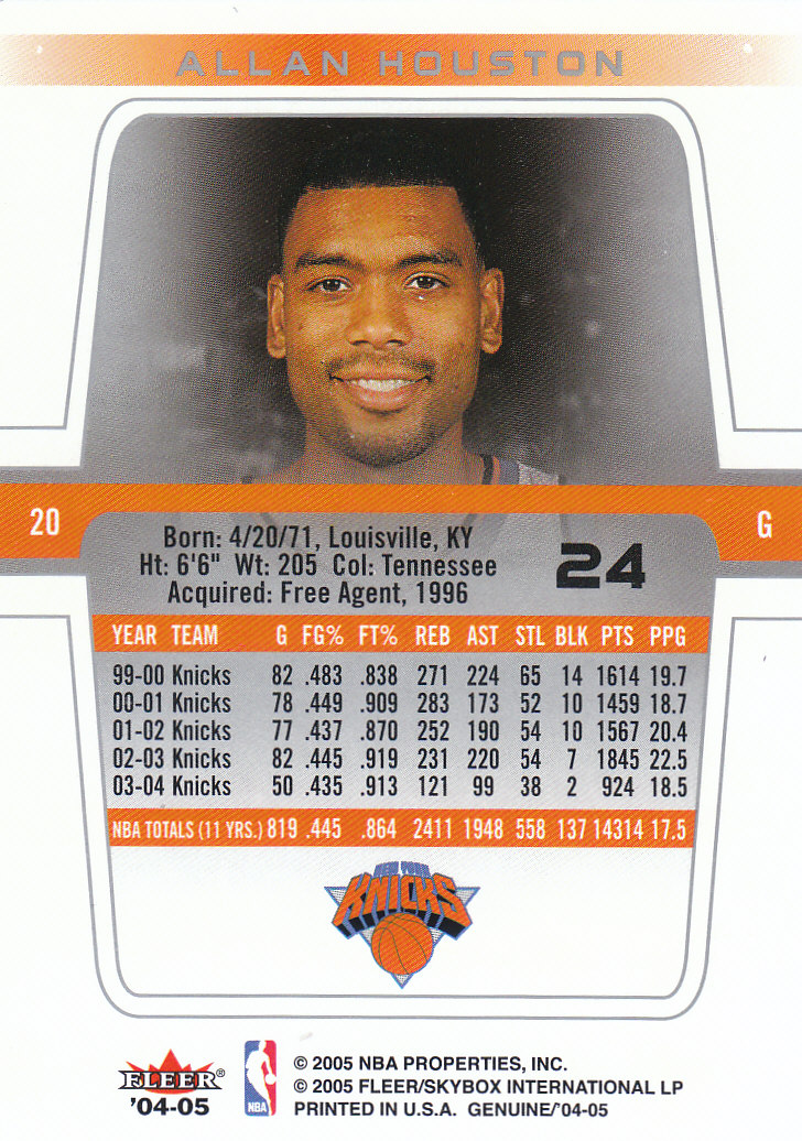 2004/2005 Genuine (Fleer) Basketball Part 1 Main Set Cards #1 to #125 - Picture 39 of 186