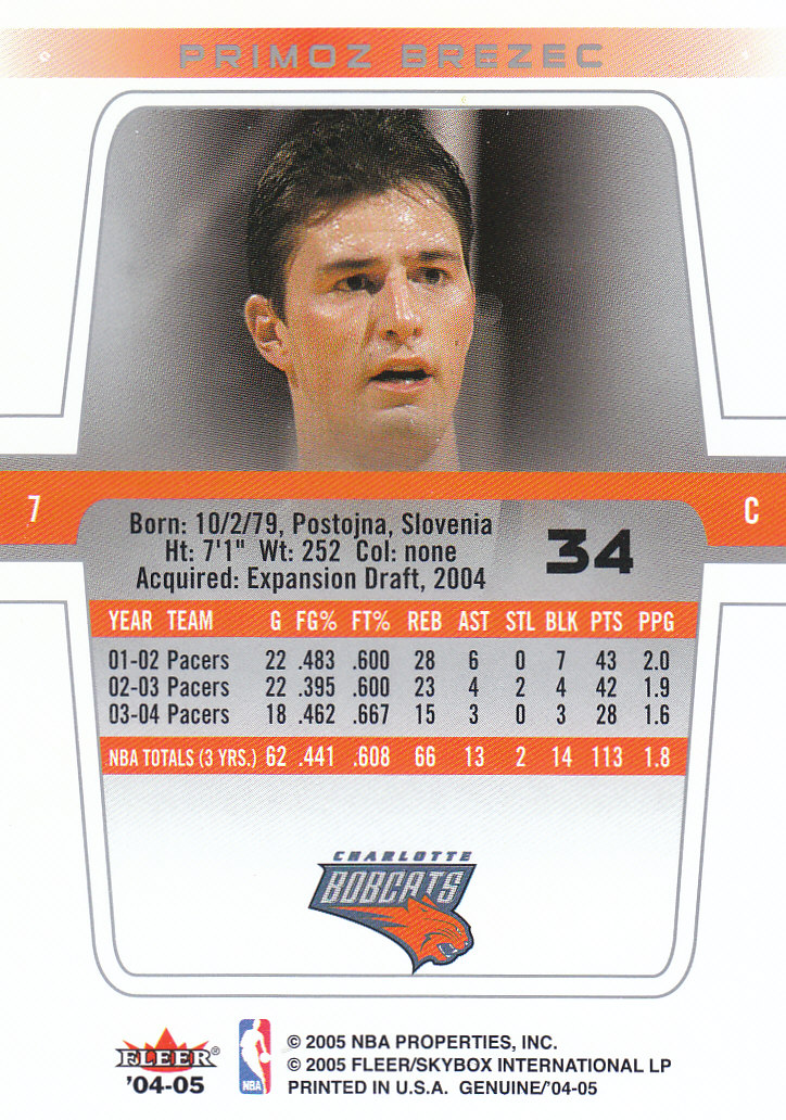 2004/2005 Genuine (Fleer) Basketball Part 1 Main Set Cards #1 to #125 - Picture 53 of 186