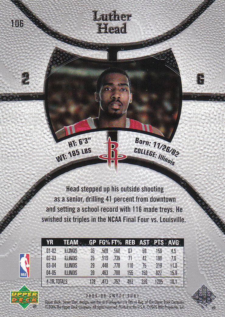 2005/2006 Sweet Shot (Upper Deck) Basketball - Picture 81 of 291