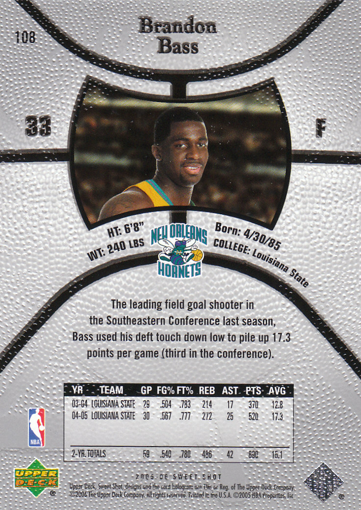 2005/2006 Sweet Shot (Upper Deck) Basketball - Picture 79 of 291