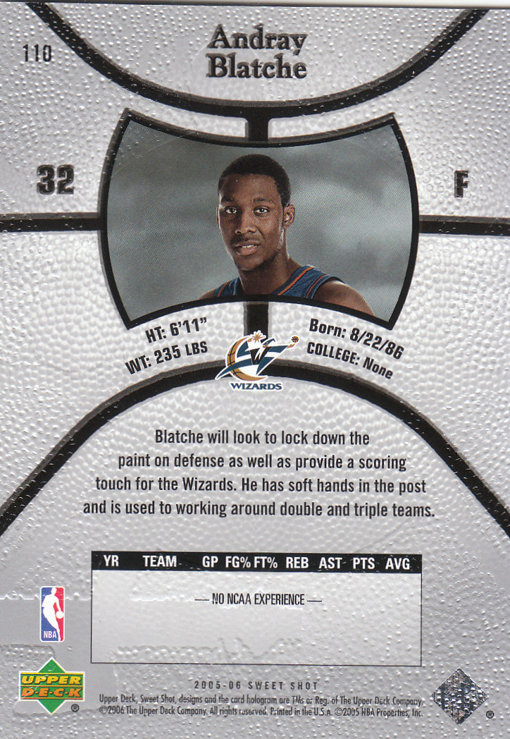 2005/2006 Sweet Shot (Upper Deck) Basketball - Picture 75 of 291