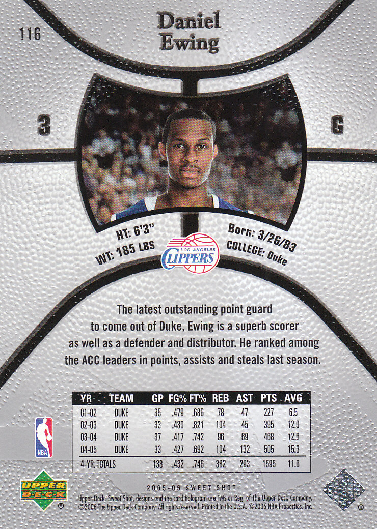 2005/2006 Sweet Shot (Upper Deck) Basketball - Picture 69 of 291