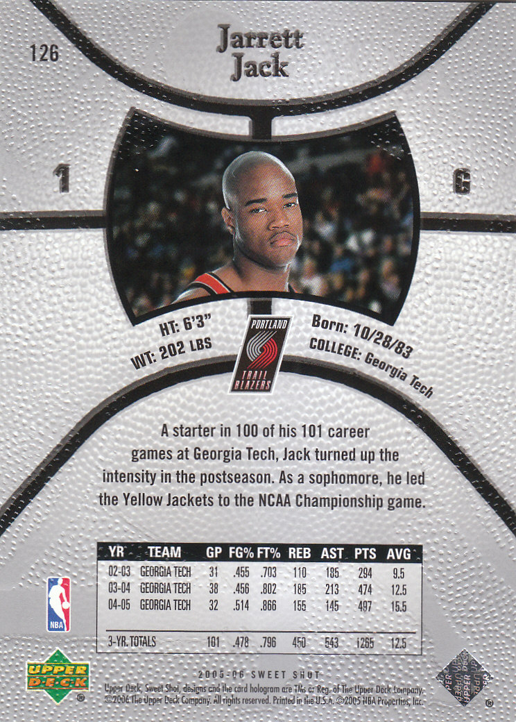 2005/2006 Sweet Shot (Upper Deck) Basketball - Picture 49 of 291
