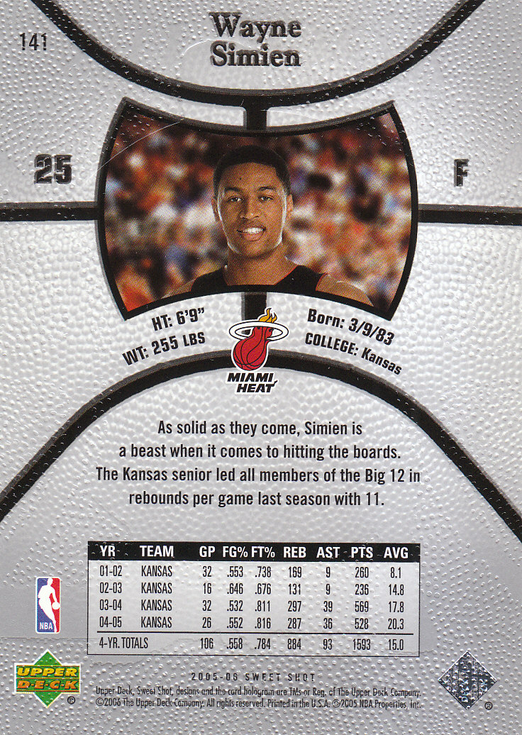 2005/2006 Sweet Shot (Upper Deck) Basketball - Picture 29 of 291