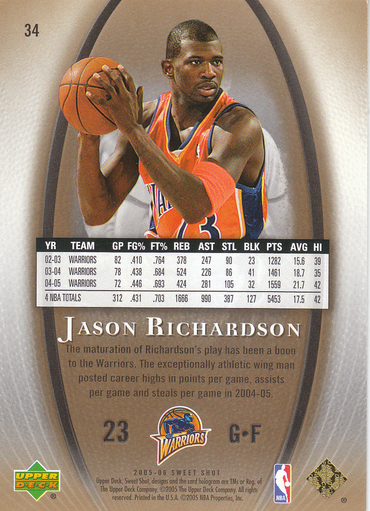 2005/2006 Sweet Shot (Upper Deck) Basketball - Picture 13 of 291