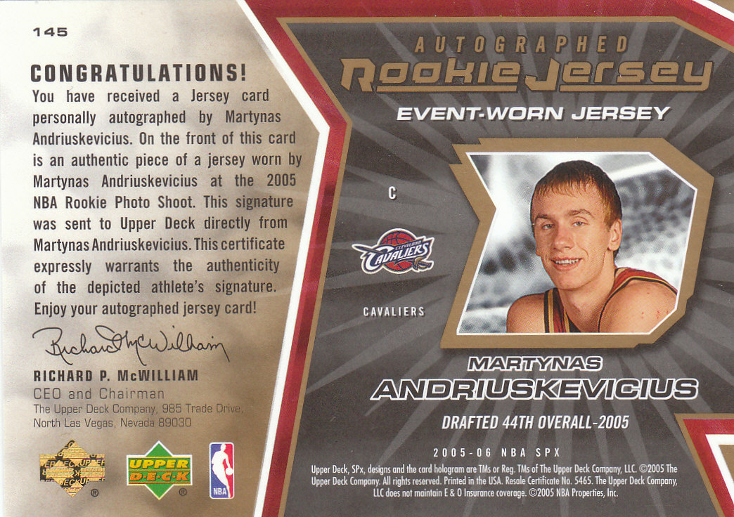 2005/2006 SPX (Upper Deck) Basketball - Picture 87 of 299