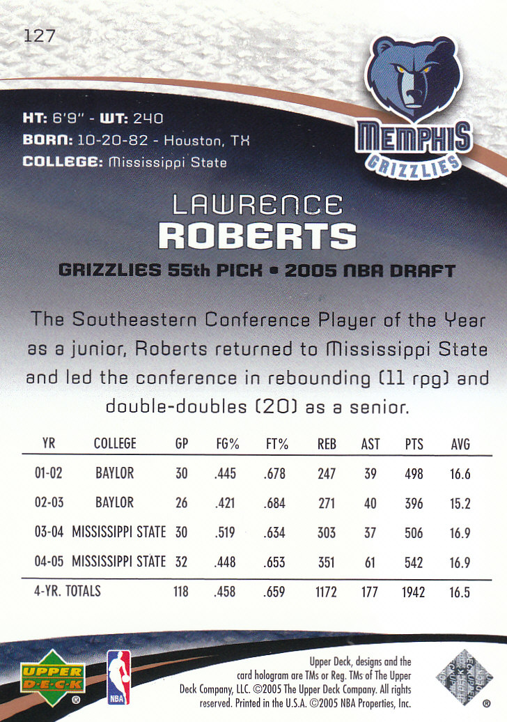 2005/2006 SP Game Used (Upper Deck) Basketball - Picture 279 of 293