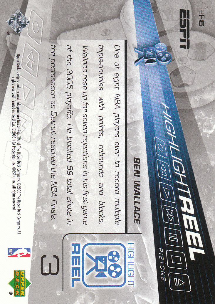 2005/2006 ESPN (Upper Deck) Basketball - Picture 75 of 284