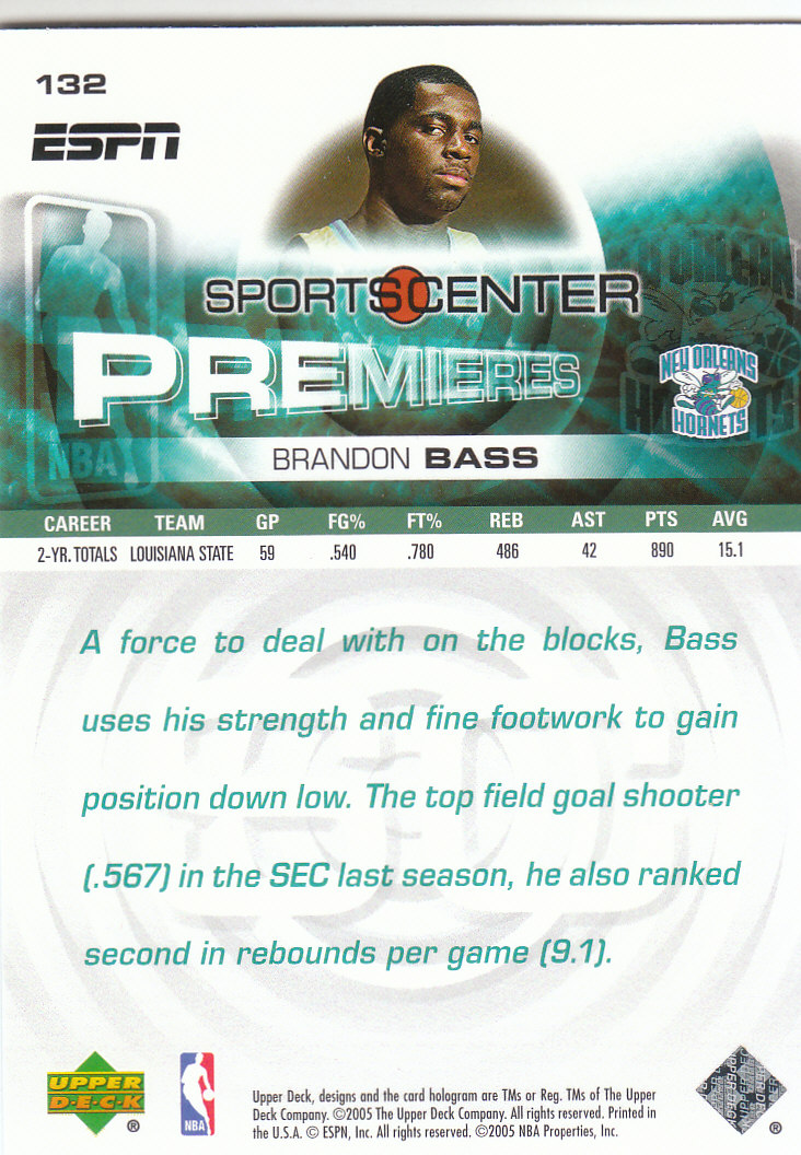 2005/2006 ESPN (Upper Deck) Basketball - Picture 95 of 284